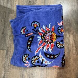 Purple Vera Bradley Throw Blanket